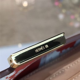 Replica Hermes Cream Constance Long Wallet