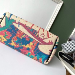 Replica Hermes Multicolor Print Kelly 2424 29 Bag