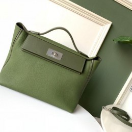 Replica Hermes Olive Green Kelly 2424 29 Bag