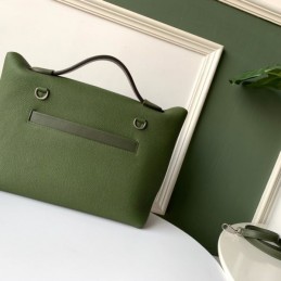 Replica Hermes Olive Green Kelly 2424 29 Bag