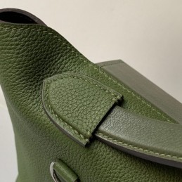 Replica Hermes Olive Green Kelly 2424 29 Bag