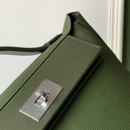 Replica Hermes Olive Green Kelly 2424 29 Bag