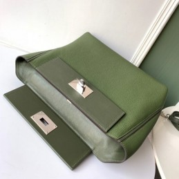 Replica Hermes Olive Green Kelly 2424 29 Bag