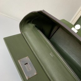 Replica Hermes Olive Green Kelly 2424 29 Bag