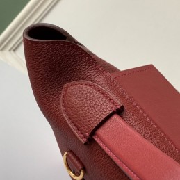 Replica Hermes Red Kelly 2424 29 Gold Hardware Bag