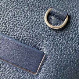 Replica Hermes Navy Blue Kelly 2424 29 Palladium Bag