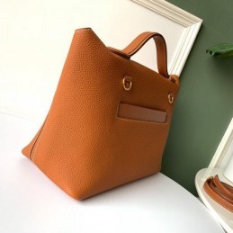 Replica Hermes Orange Kelly 2424 29 Gold Hardware Bag