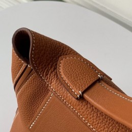 Replica Hermes Orange Kelly 2424 29 Gold Hardware Bag