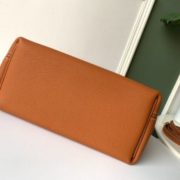 Replica Hermes Orange Kelly 2424 29 Gold Hardware Bag