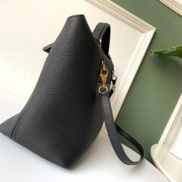 Replica Hermes Black Kelly 2424 29 Gold Hardware Bag