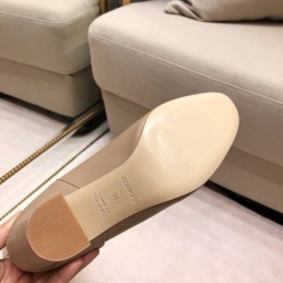 Replica Hermes Beige Knee High Riding Boot