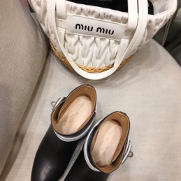 Replica Hermes Black Cuff Ankle Boot