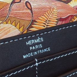 Replica Hermes Gray Constance Long Wallet