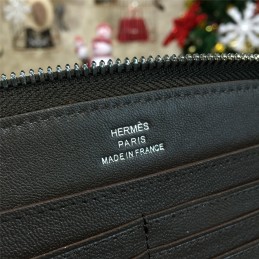 Replica Hermes Tan H Leather Wallet