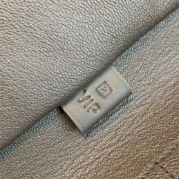 Replica Hermes Navy Blue H Leather Wallet