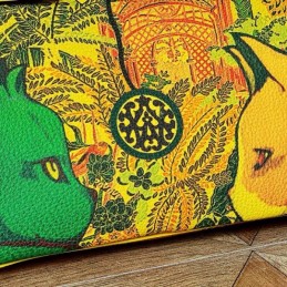 Replica Hermes Yellow Green Print Birkin 25 Bag