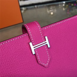 Replica Hermes Pink Bearn Wallet