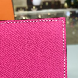 Replica Hermes Pink Bearn Wallet