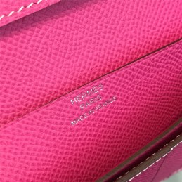 Replica Hermes Pink Bearn Wallet