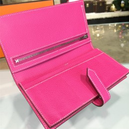 Replica Hermes Pink Bearn Wallet