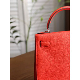 Replica Hermes Red Yellow Colorblock Kelly 28 Bag