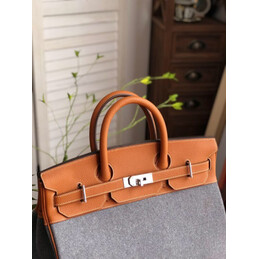 Replica Hermes Brown Gray Birkin 40 Bag