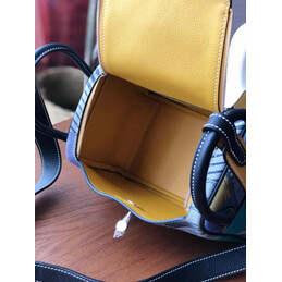 Replica Hermes Gray Green Print Lindy 26 Bag
