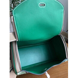 Replica Hermes Green Multicolor Print Lindy 26 Bag