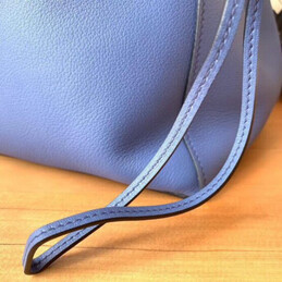 Replica Hermes Blue Yellow Strap Print Licol 17 Bag