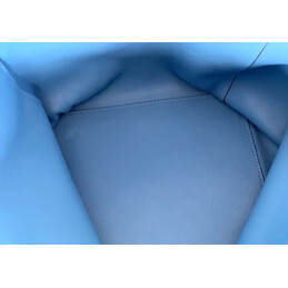 Replica Hermes Light Blue Red Strap Licol 17 Bag
