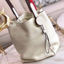 Replica Hermes White Licol 17 Bag