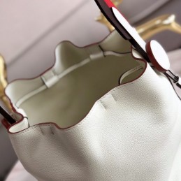 Replica Hermes White Licol 17 Bag