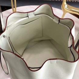 Replica Hermes White Licol 17 Bag