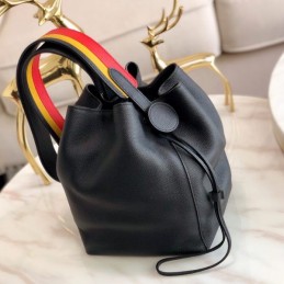 Replica Hermes Black Licol 17 Bag