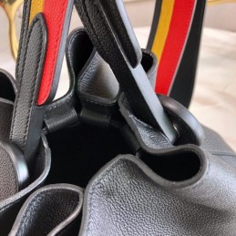 Replica Hermes Black Licol 17 Bag