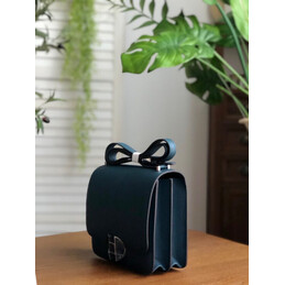 Replica Hermes Black 2002 20 Palladium Hardware Bag