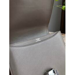 Replica Hermes Taupe 2002 20 Palladium Hardware Bag