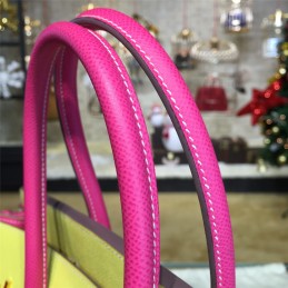 Replica Hermes Yellow Fuchsia Birkin 35 Bag
