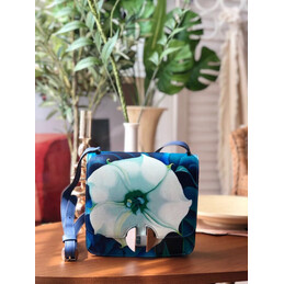 Replica Hermes Blue White Print 2002 20 Bag