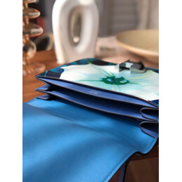 Replica Hermes Blue White Print 2002 20 Bag