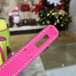 Replica Hermes Yellow Fuchsia Birkin 35 Bag