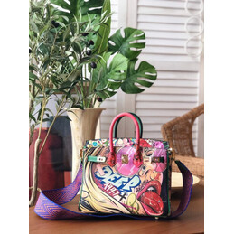 Replica Hermes Multicolor Print Birkin 25 Bag