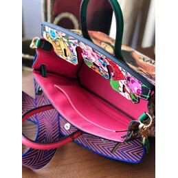 Replica Hermes Multicolor Print Birkin 25 Bag