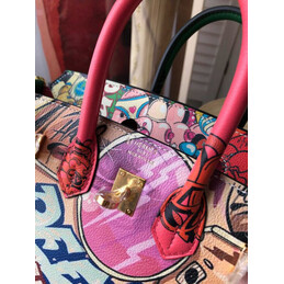 Replica Hermes Multicolor Print Birkin 25 Bag