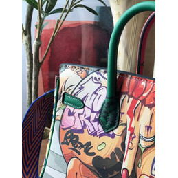 Replica Hermes Multicolor Print Birkin 25 Bag