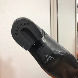 Replica Hermes Black Pointed Ankle Boot