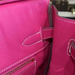 Replica Hermes Yellow Fuchsia Birkin 35 Bag