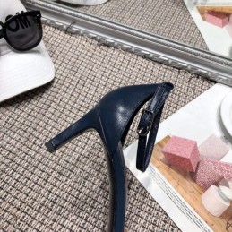 Replica Hermes Blue Print Heel Sandal