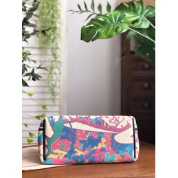 Replica Hermes White Multicolor Print Kelly 2424 29 Bag