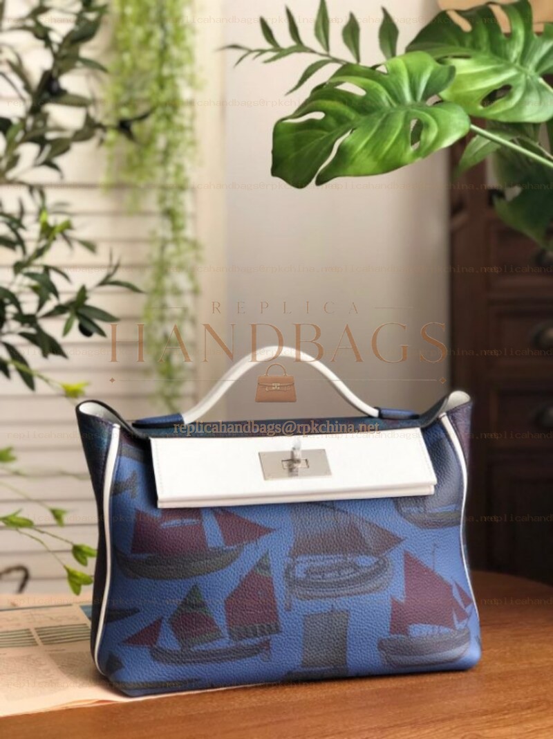 Replica Hermes Blue Print Kelly 2424 29 Bag